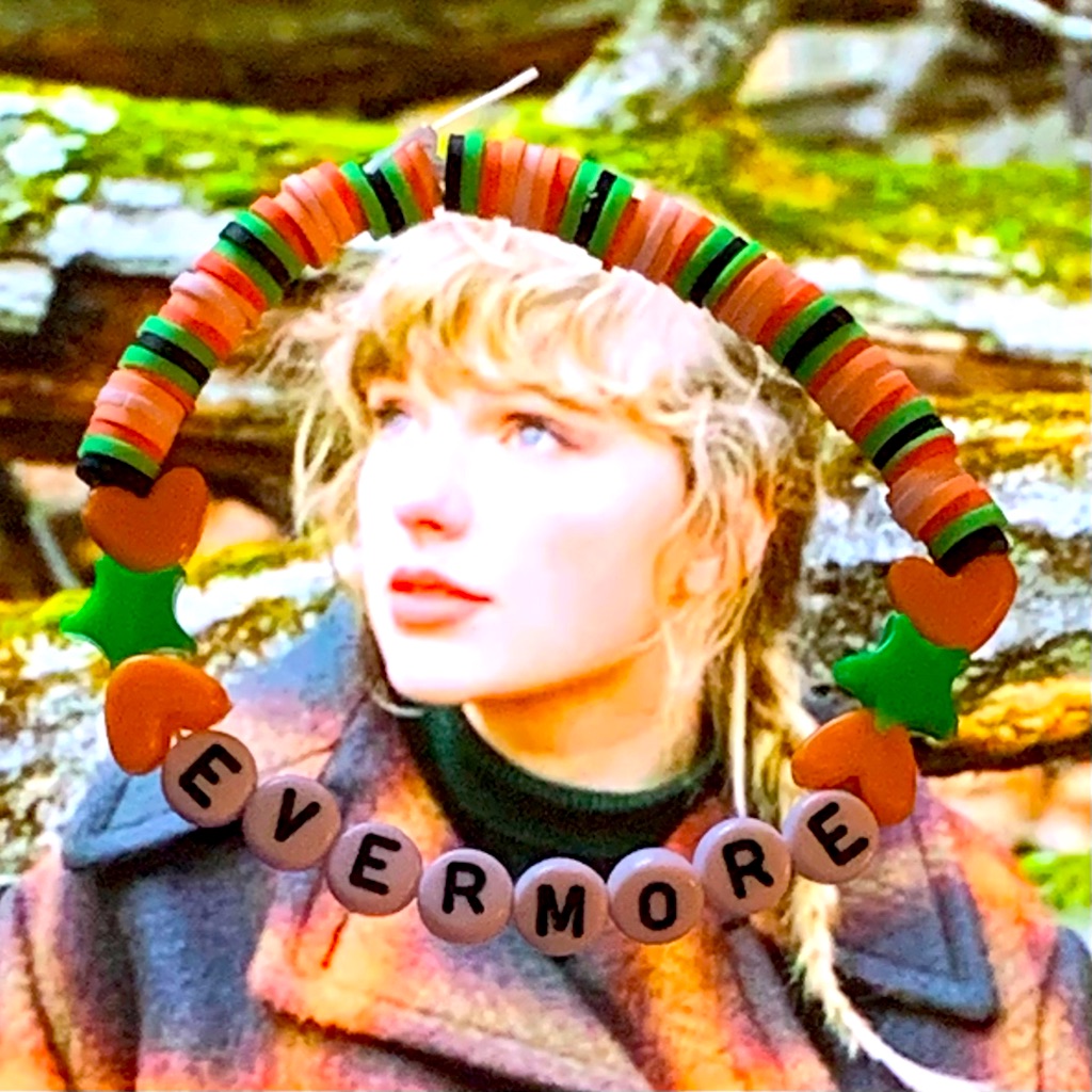 Evermore Taylor Swift Handmade Bracelet 5$